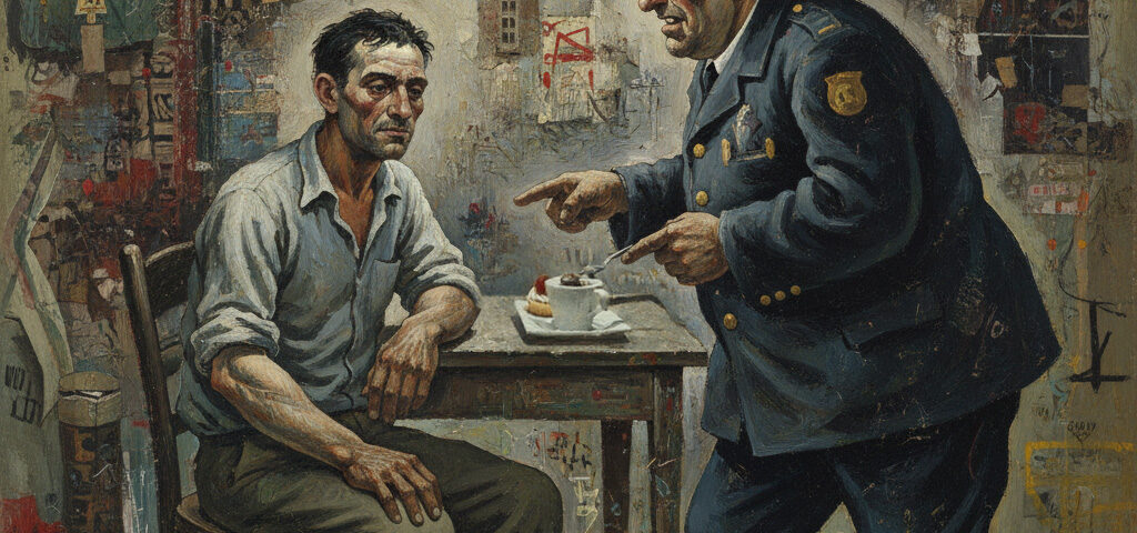 Convoqué au poste de police – Ce n’est pas pour prendre un café et un gâteau !